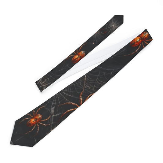 Web After Dark Halloween Tie