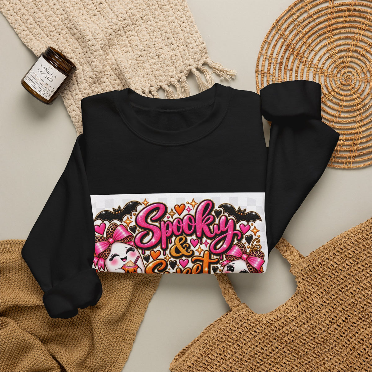 Spooky and Sweet Crewneck Sweatshirt