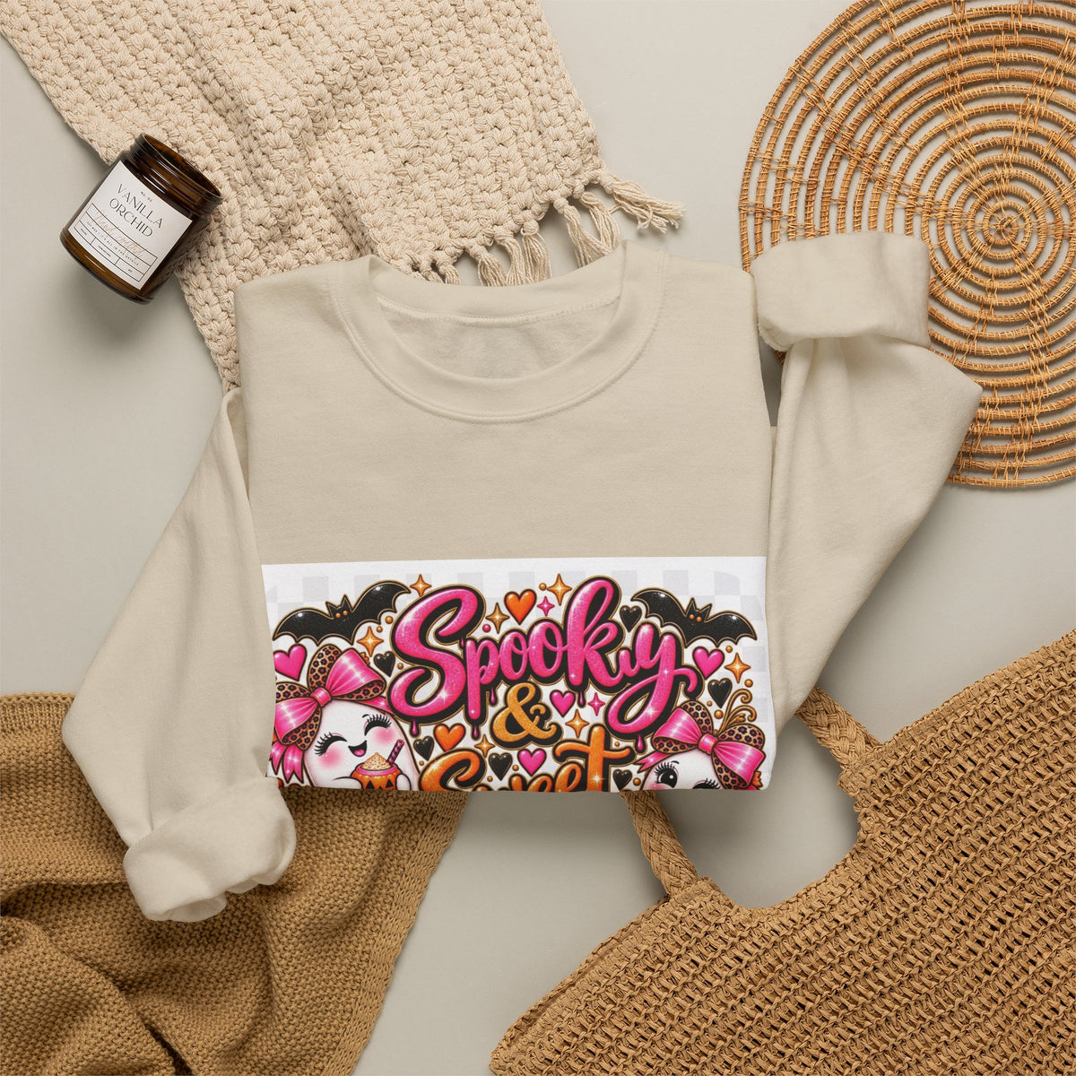 Spooky and Sweet Crewneck Sweatshirt