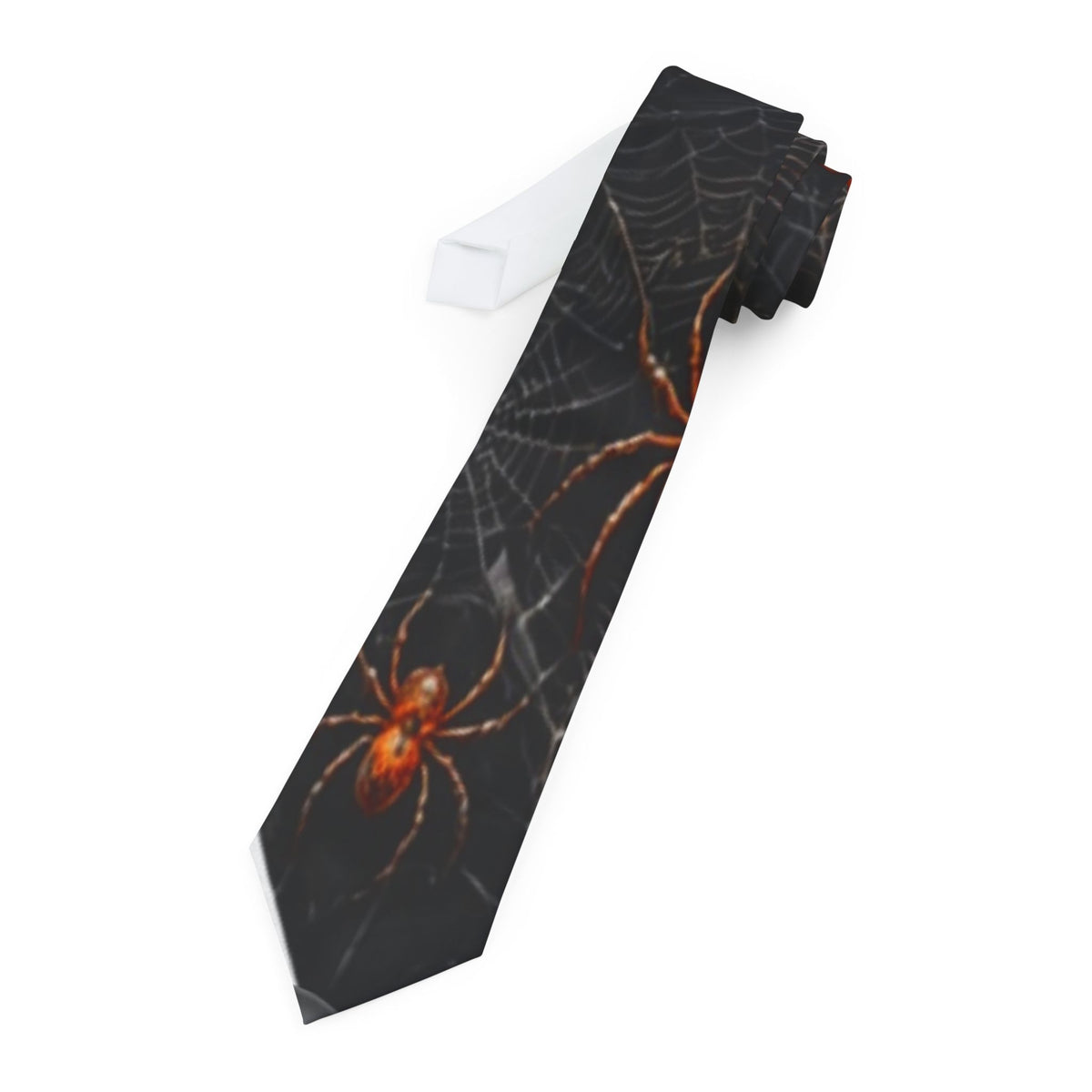 Web After Dark Halloween Tie