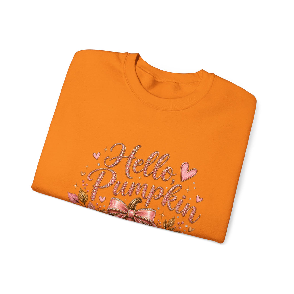 Hello Pumpkin Cozy Crewneck Sweatshirt