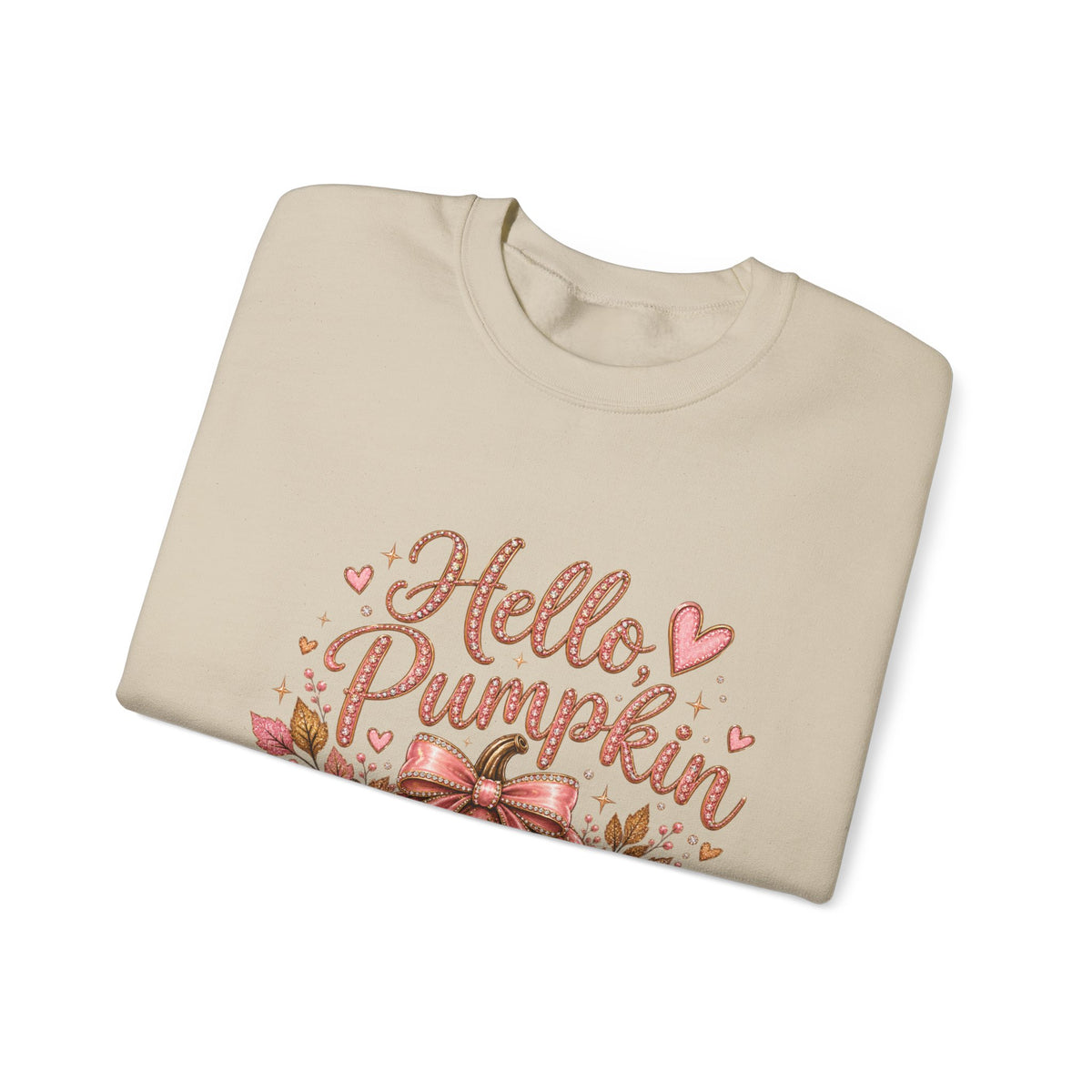Hello Pumpkin Cozy Crewneck Sweatshirt