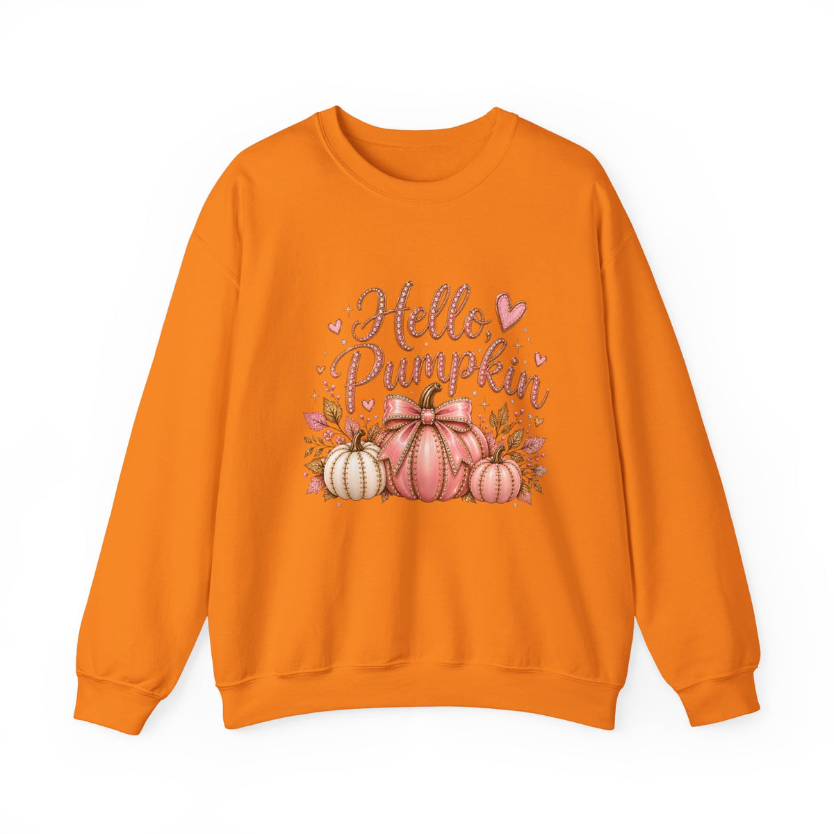 Hello Pumpkin Cozy Crewneck Sweatshirt