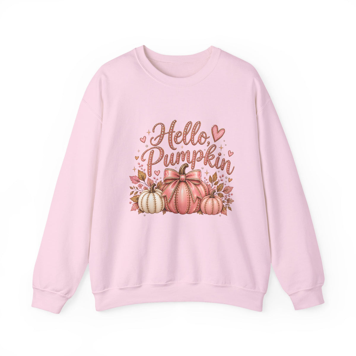 Hello Pumpkin Cozy Crewneck Sweatshirt