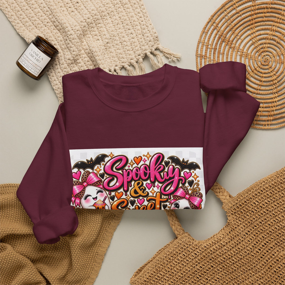 Spooky and Sweet Crewneck Sweatshirt
