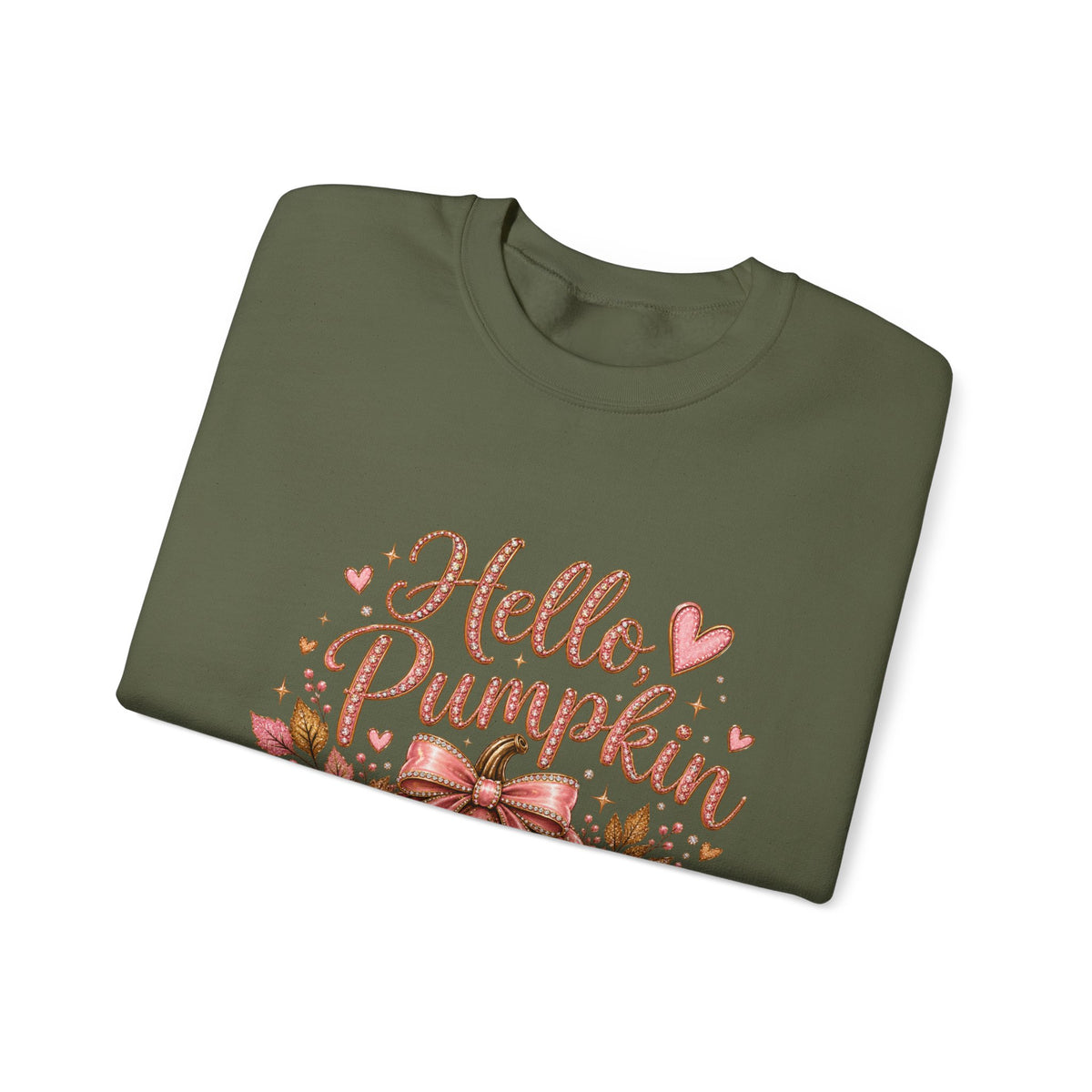 Hello Pumpkin Cozy Crewneck Sweatshirt